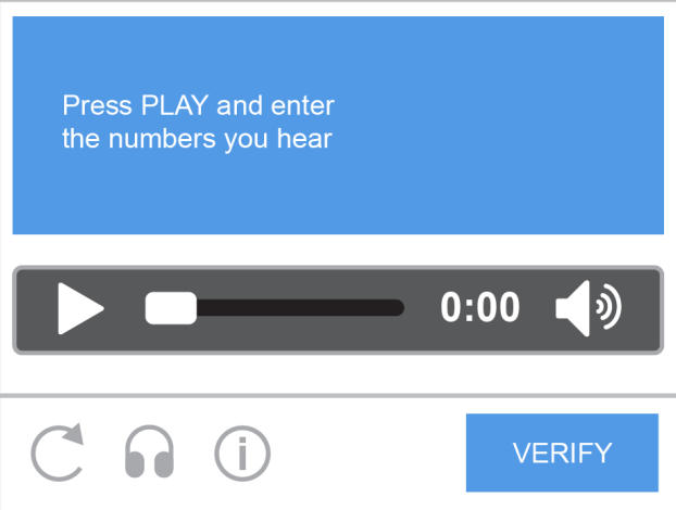 audio captcha
