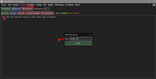 Add BD to openbullet