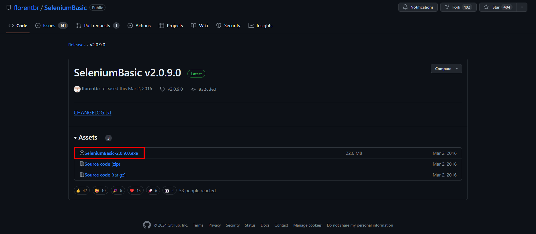 downloading selenium basic