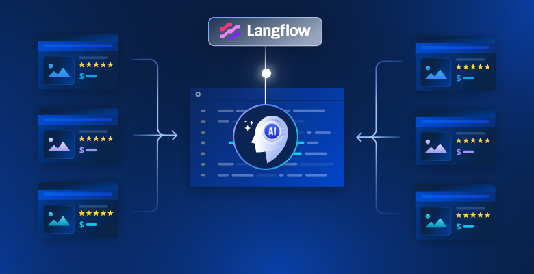 How to Build AI Apps with Web Data Access in Langflow