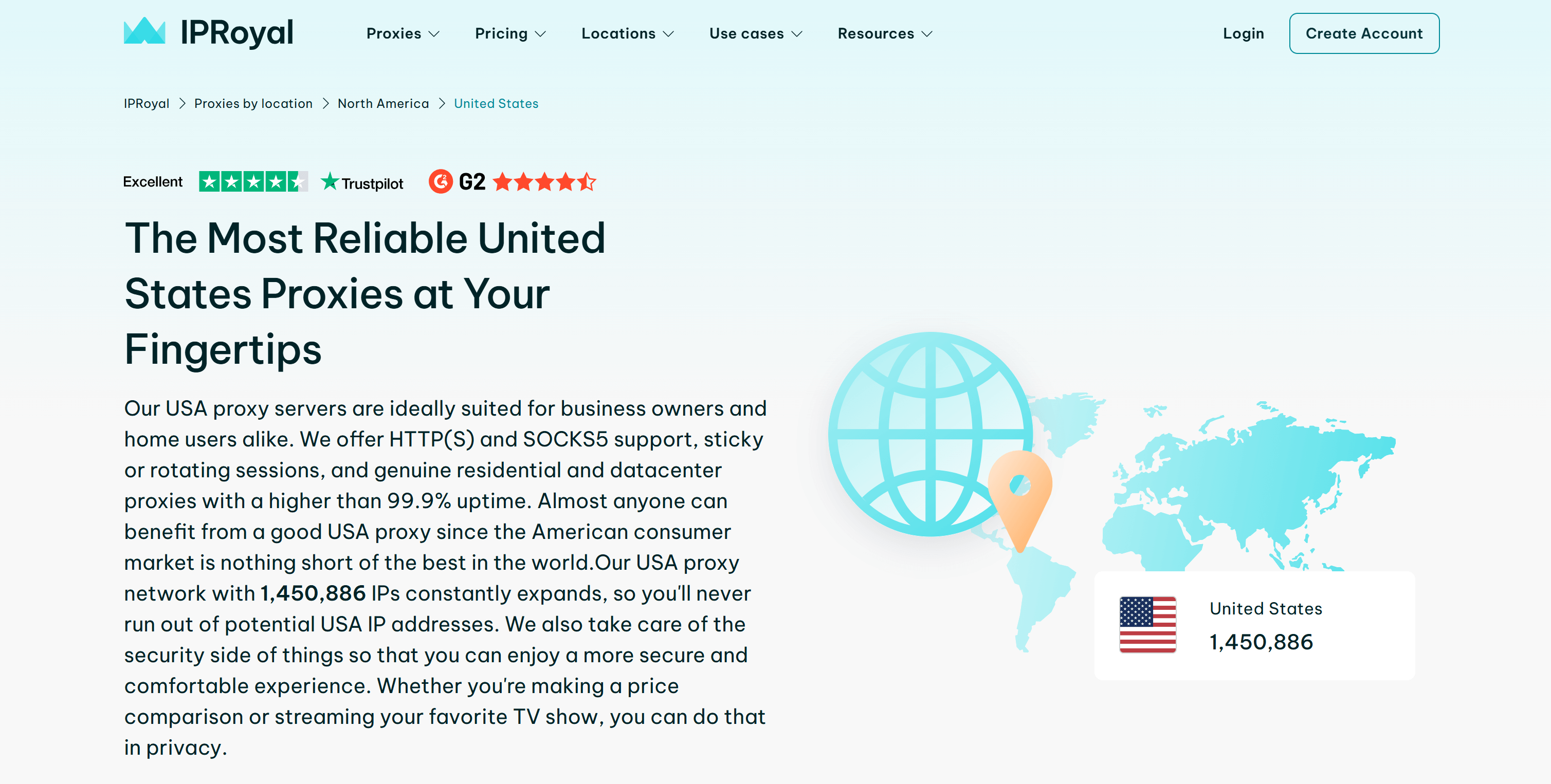 IPRoyal USA proxies