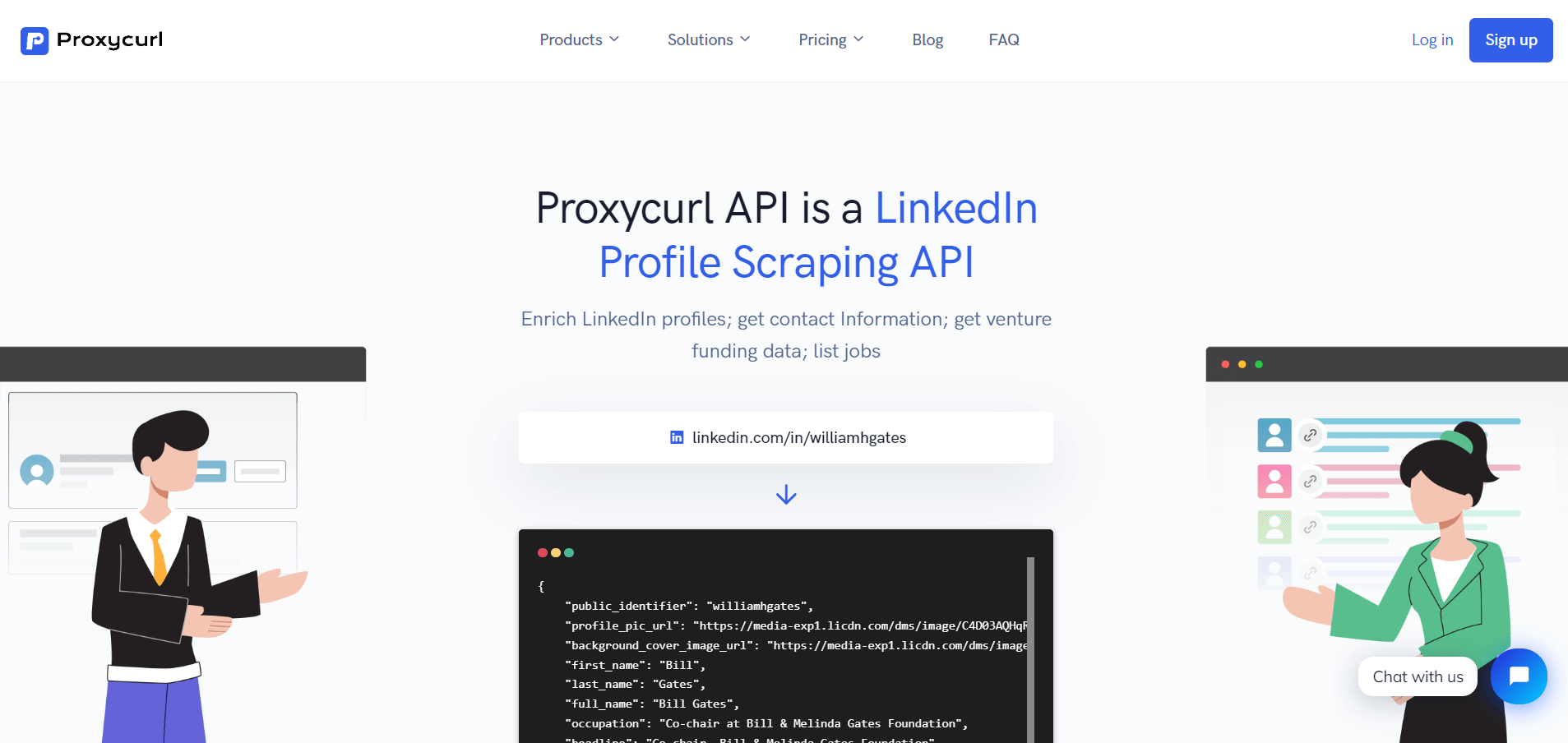Proxycurl LinkedIn scraper API