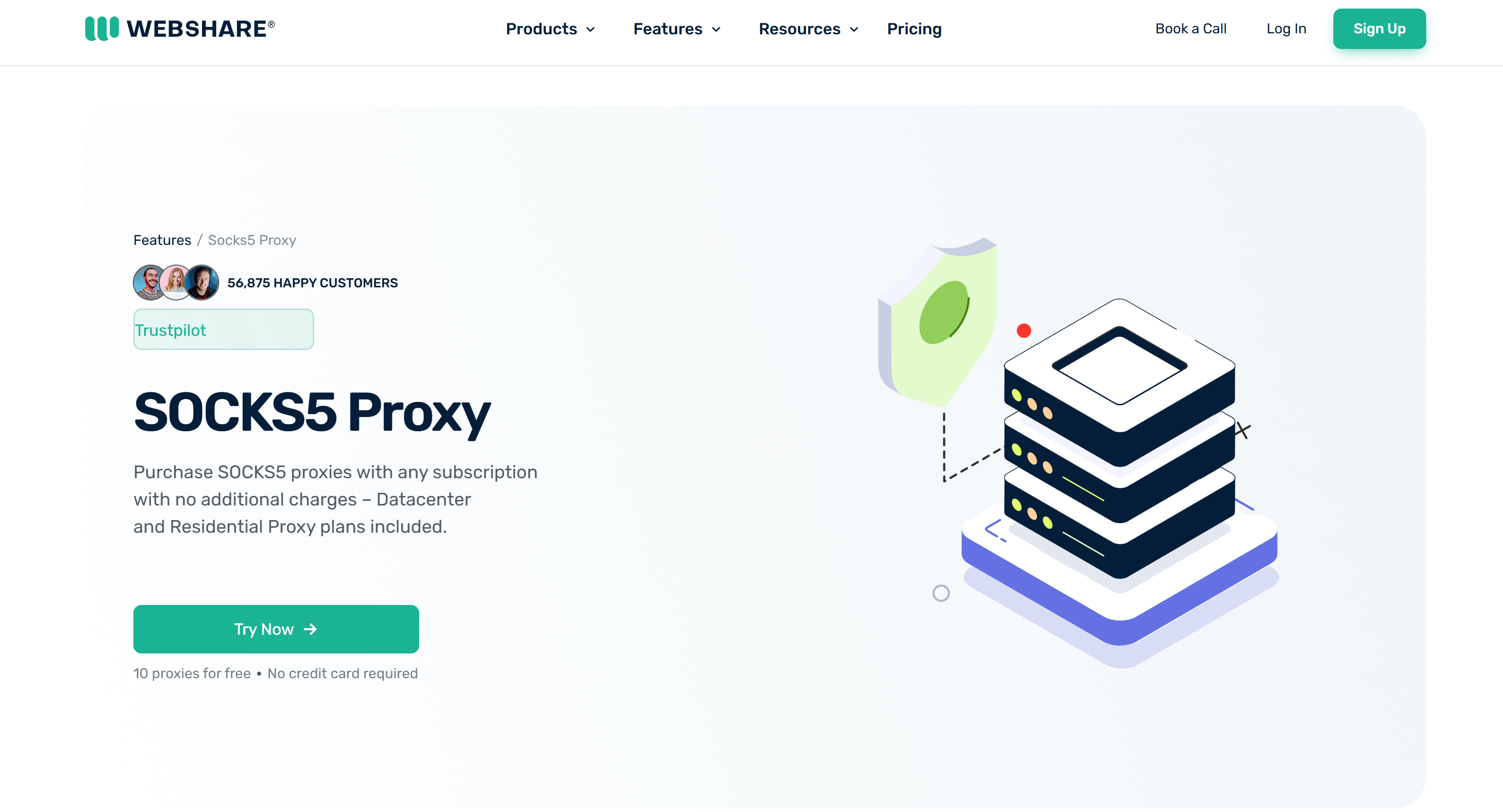 Webshare SOCKS5 Proxies